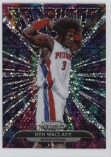 2021-22 Panini Prizm Fearless Fast Break Prizm Ben Wallace #17 HOF 15ow