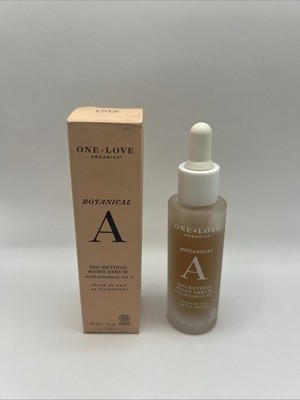 One Love Organics Botanical A Bio Retinol Night Serum 1 Oz ANTI AGING  NEW