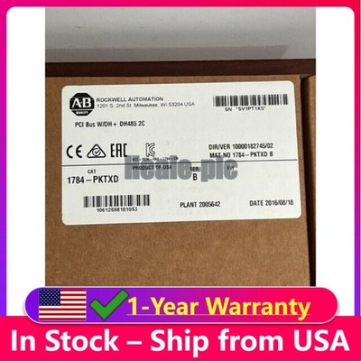 Allen-Bradley 1784-PKTXD Data Highway Pl PC Communication Card US Free Tax