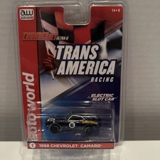 Auto World 1968 Chevrolet Camaro - Black 6 - Trans America Racing - SC362