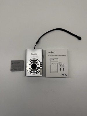 Canon Ixus 80 IS - Digitalkamera - 8.0 MP - Silber | Getestet | Guter Zustand
