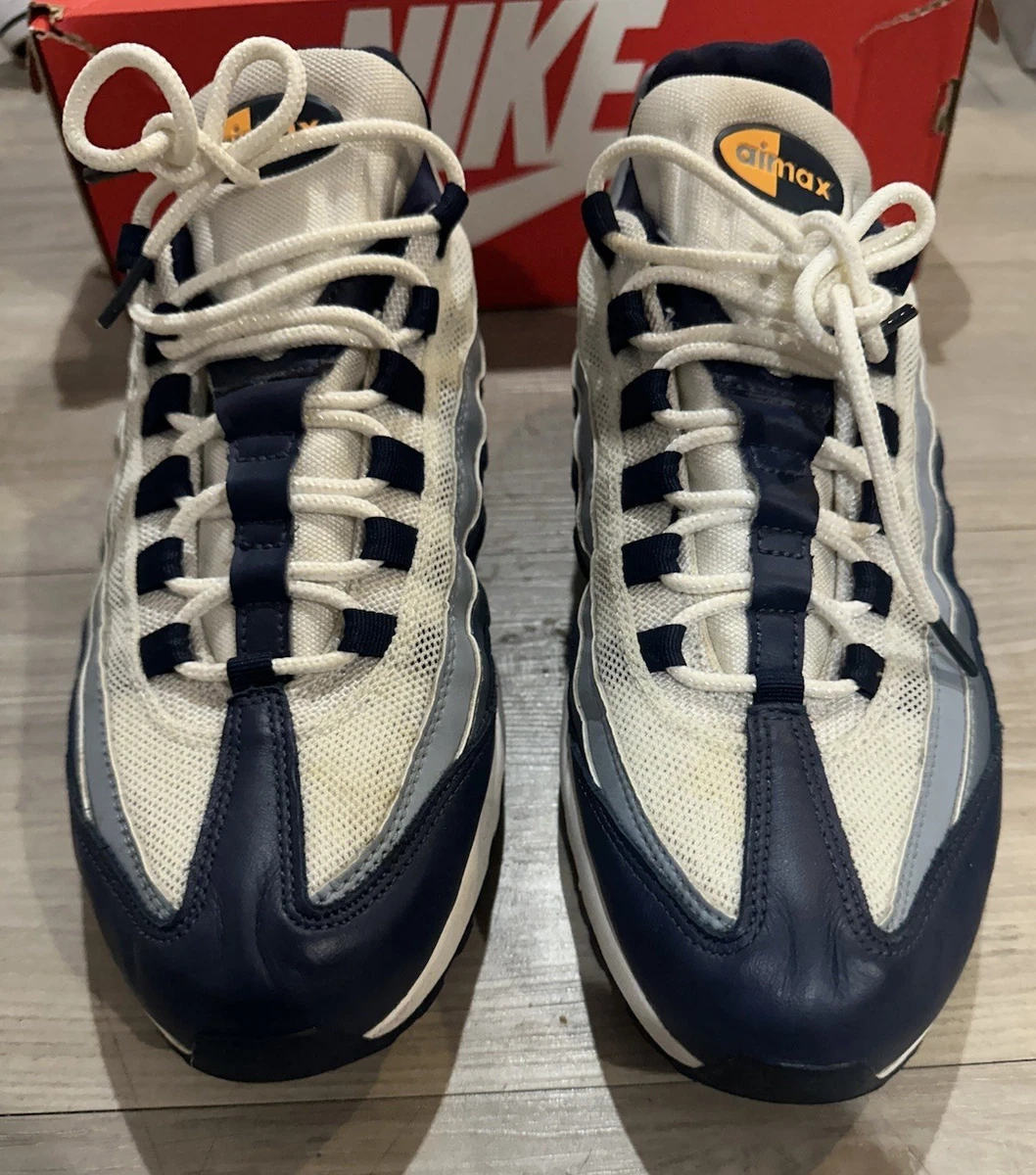 Nike Air Max 95 SE Navy Orange for Sale | Authenticity Guaranteed