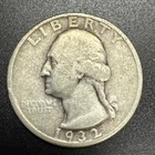 1932-S Washington Silver Quarter F+.