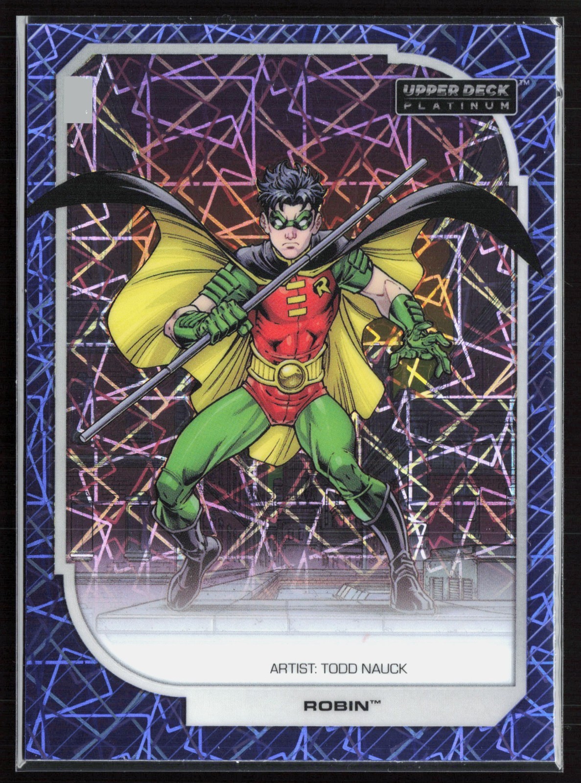 Robin 2026 Upper Deck Platinum DC #1 Blue Beam Cover - NM