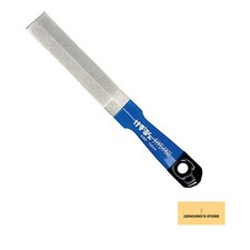 Senkichi Diamond File 100mm Double Blade Soft Grip for Saw Sharpening