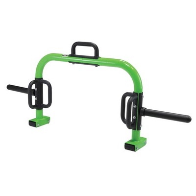 Trap Bar Hex Deadlift Olympic Standard Plates Green OBIS-95GR Barbell Deluxe