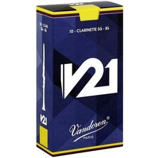 Vandoren Bb Clarinet V21 Reeds 10-Pack
