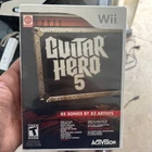 New ListingGuitar Hero 5 (Nintendo Wii, 2009) COMPLETE CIB Tested & Cleaned!