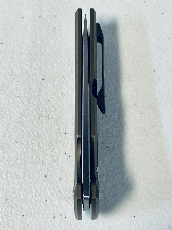 New Kansept Knives Anomaly Framelock Bronze Ti K2038A1 FREE SHIPPING!!! - Image 4 of 4