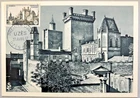 FRANCE FIRST DAY POST CARD MAXIMUM 1957 UZES 12F