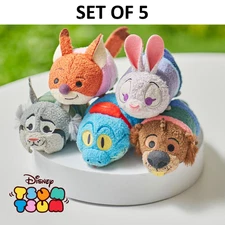 Japan Disney Store Tsum Tsum Plush Toy Set Mini (S) Zootopia 2