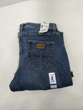 New Women  s Wrangler Mid Rise Denim Jeans. 9/10x36 L-12