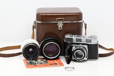 Kodak Retina IIIC BIG C w/ Xenon c 50mm f/2 lens 35mm Lens 80mm Lens