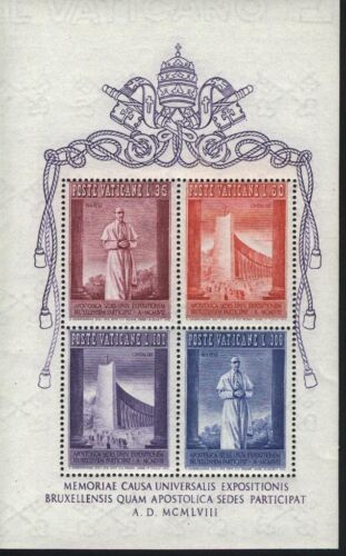 Vatikan postfrisch Sc 242a Souvenirblatt - Bild 1 von 1