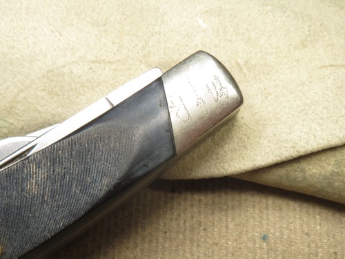 Vintage USA Made BUCK 307 WRANGLER Jumbo Stockman – Solid Used Knife - Picture 14 of 14
