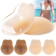 Silicone Self-adhesive Stick On Gel Push Up Strapless Backless Invisible Bras