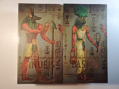 Four Horsemen Figura Obscura Gods of Ancient Egypt Anubis Bastet Set IN HAND!!
