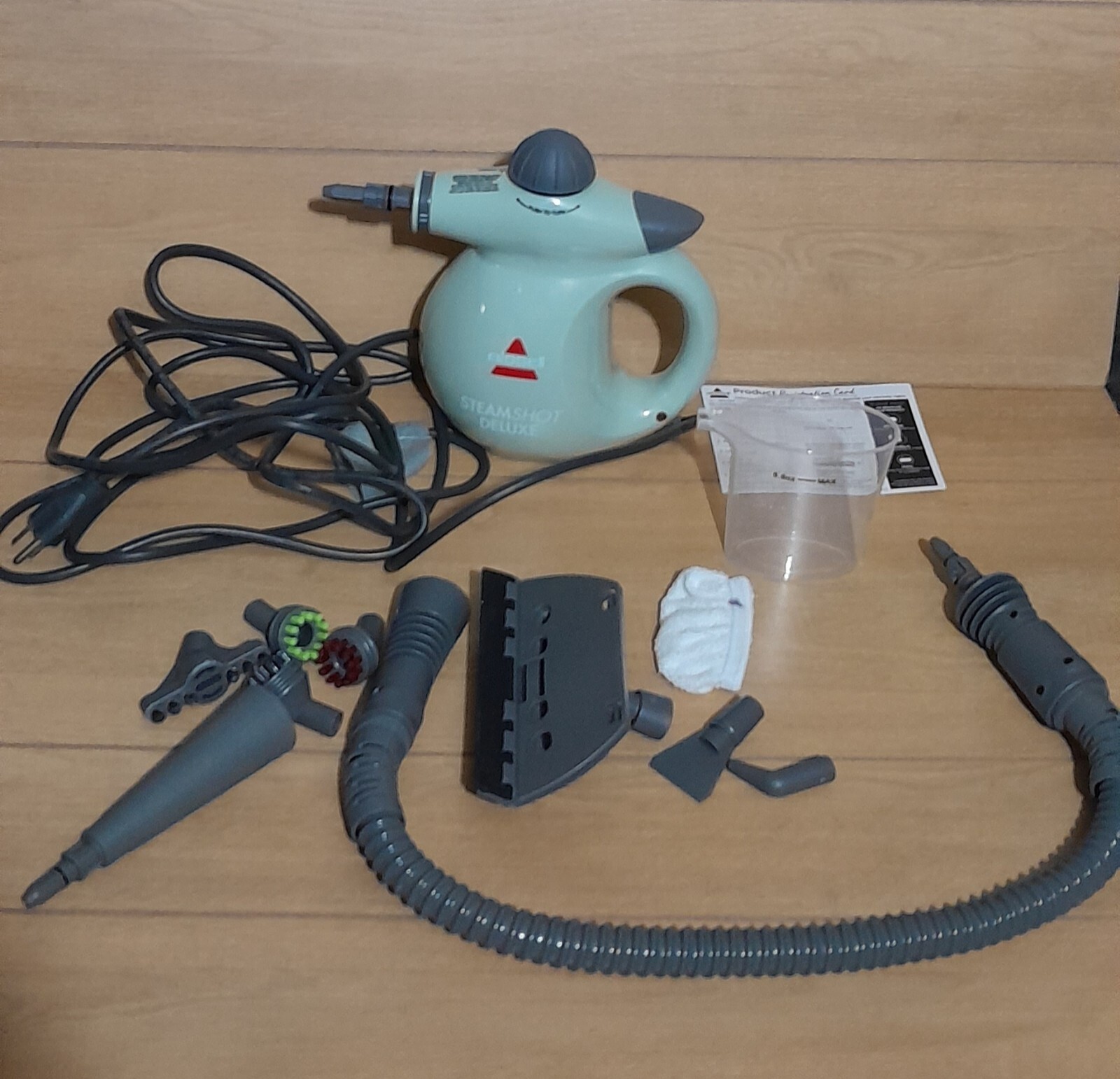 Bissell Steam Shot Deluxe Model 39N7A Surface Steam Cleaner. Used Once