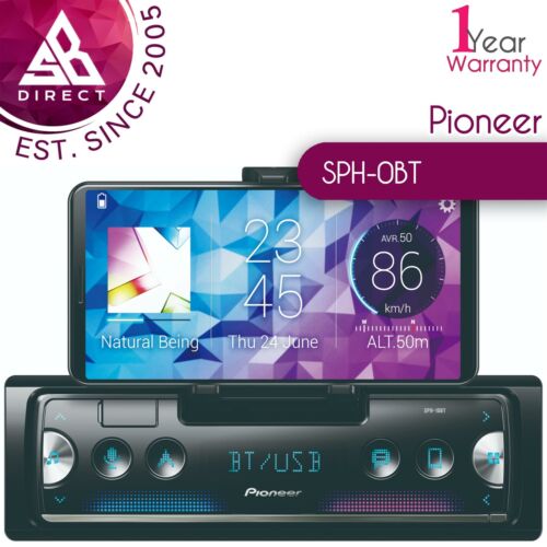 Pioneer SPH-10BT 1-DIN Autoradio Medienempfänger│Bluetooth│USB│iPhone & Android - Bild 1 von 7
