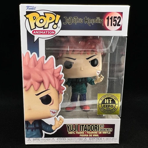 Jujutsu Kaisen Yuji Itadori with Sukuna Mouth Funko Pop! HT Expo Exclusive