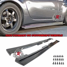 Fits 16-25 Mazda Miata MX5 ND ND2 ND3 A-Style Side Skirts Extensions (Urethane)
