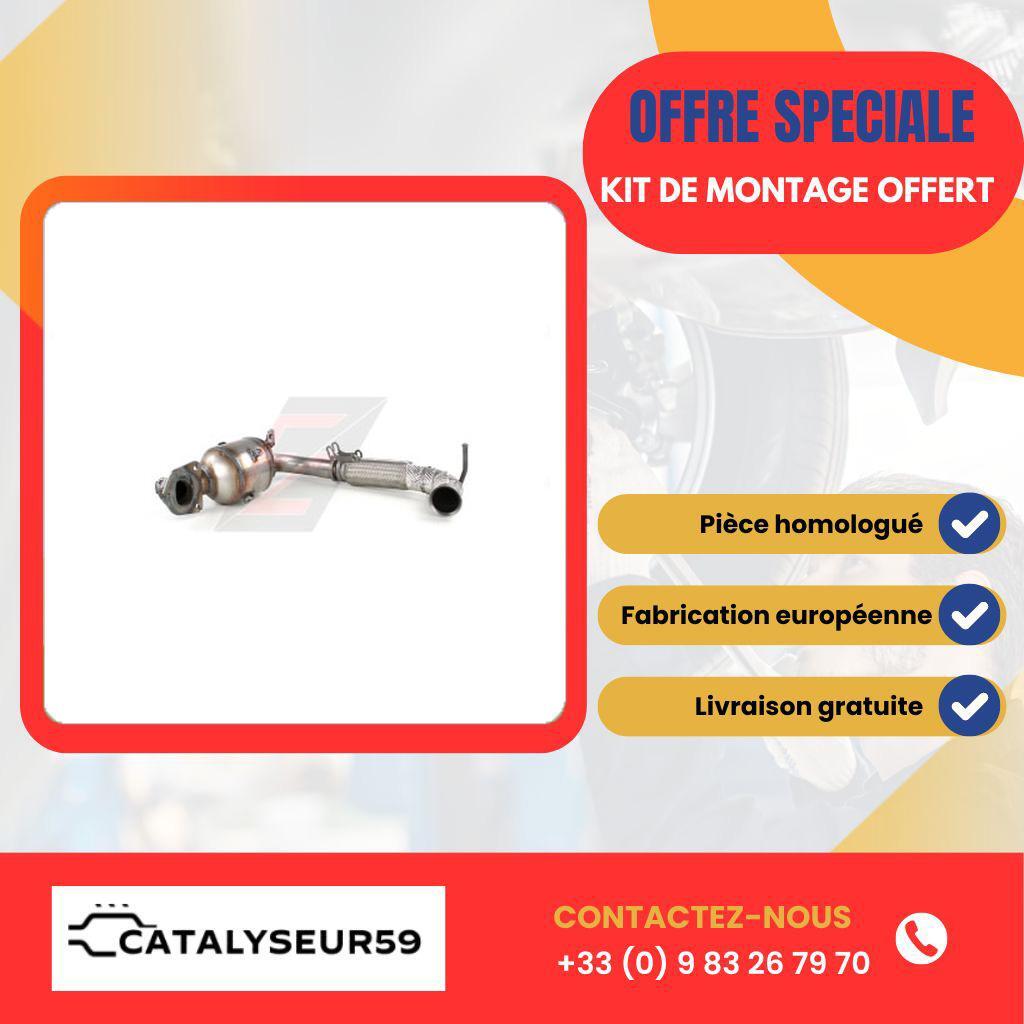 Catalyseur Ford Fiesta 1.1i Ti-VCT essence 1084cc 71cv échappement XPJA