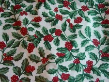 Longaberger Traditional Holly Pie Liner New In bag Made in USA