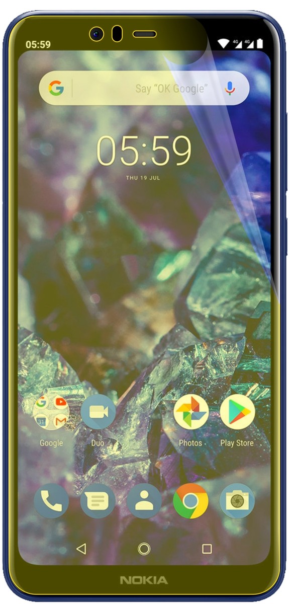 Pellicola Protettiva Vetro per Nokia Asha 503 Protezione