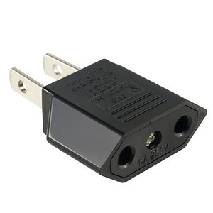 New Eu Euro Europe To Us Usa Jack Wall Plug Converter Travel Image Is Loading New Eu Euro Europe To Us Usa