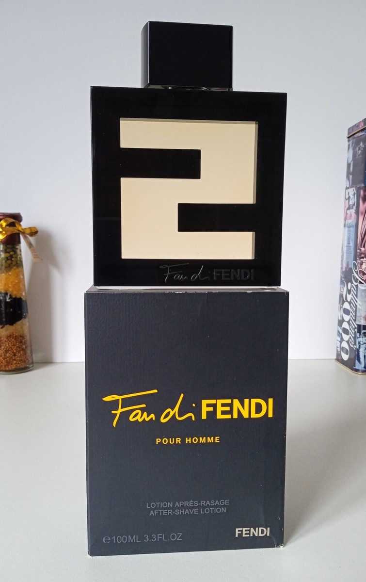 DISCONTINUED Fendi Fan di Fendi Pour Homme After-Shave Splash