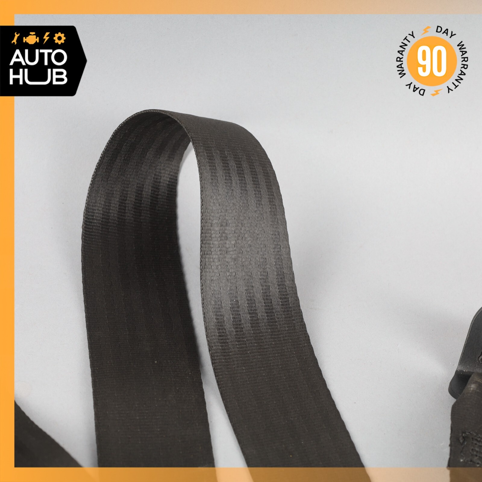 08-19 Maserati GranTurismo M145 Rear Left Driver Side Seat Belt Black OEM