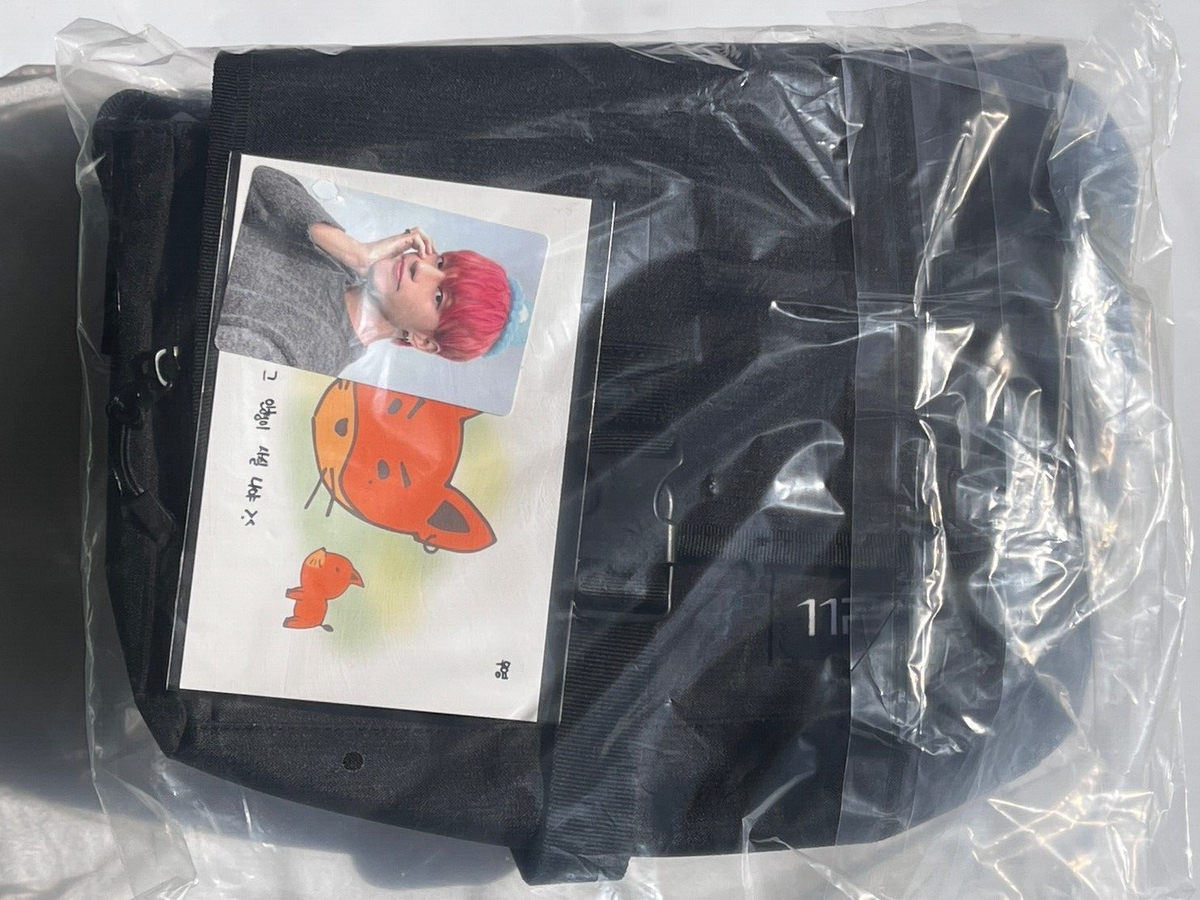 ATEEZ WOOYOUNG BIRTHDAY 2022 Camera Bag + Photocard + Postcard New