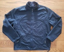 Pepsi Cola Fleece Lined Jacket Coat Mens Full Zip Size Large Embroidered Logo