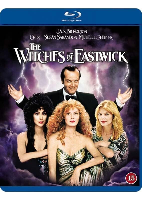 The Witches of Eastwick Blu-ray region free English, De, Fr, Es, It, Ru audio