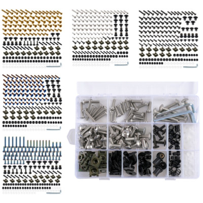 06 Gsxr 1000 Fairings Fairing Bolt Kit For Suzuki GSXR600 GSXR750 2006-2007 - 114pcs Stainless Steel Screws 2006 Gsxr 1000 Fairing Kit - Foto 4