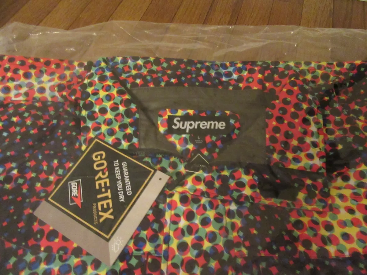 Supreme GORE-TEX Paclite Lightweight Shell Jacket Size Large Multicolor  SS23 New