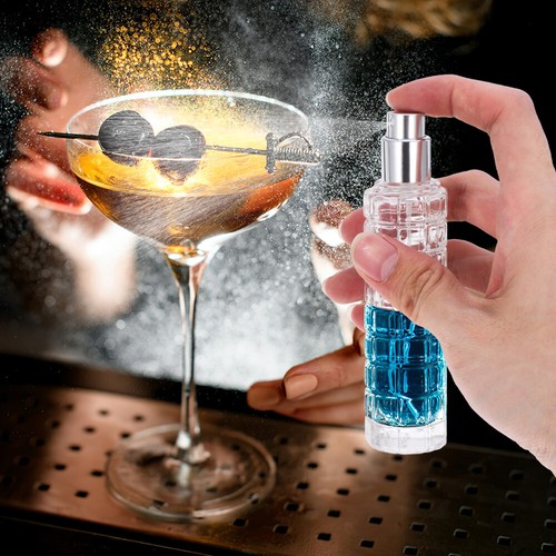 Cocktail-Sprühflasche Aus Glas – 30 Ml, Nachfüllbar Für Wermut, Bitter & Parfüm