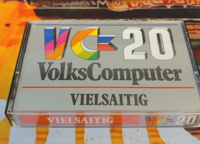 Vielsaitig (1982) Commodore VIC 20 (Tape, Manual, Box) working 8-bit