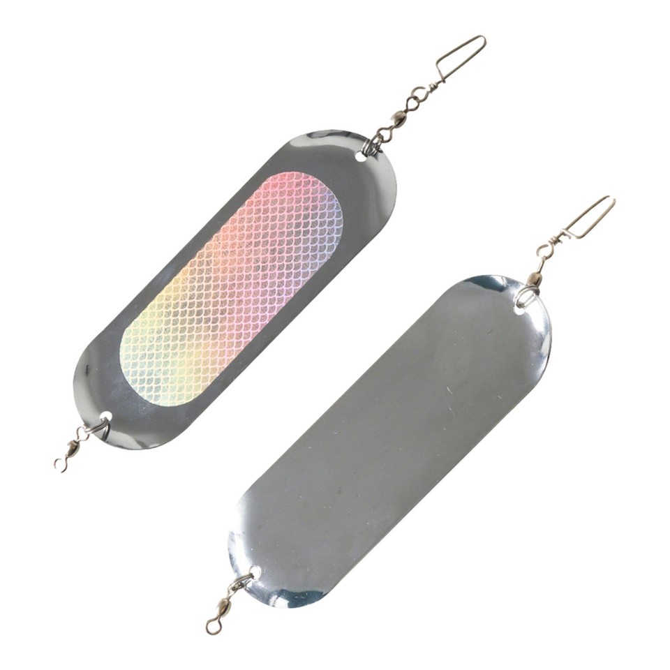 2PCS Fishing Flashers for Trolling Salmon Kokanee Fishing Dodger