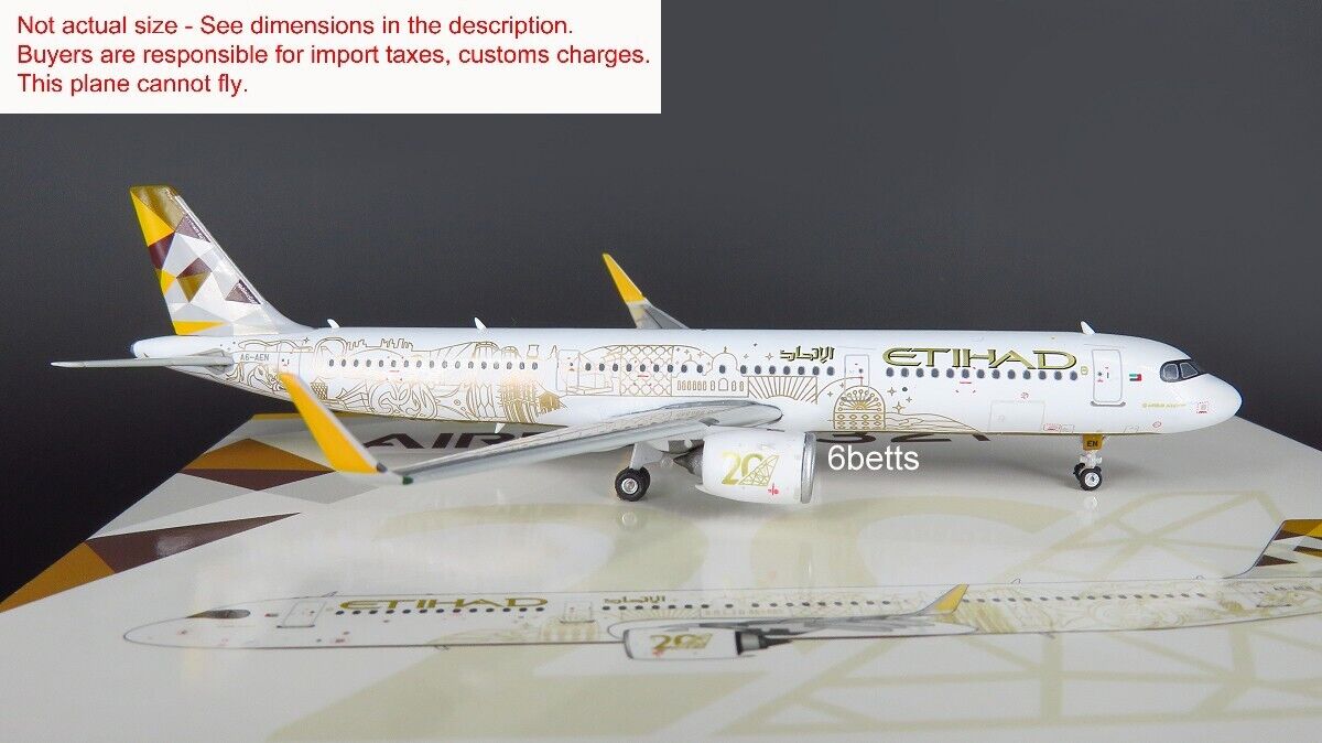 Phoenix 1/400 Etihad A321 neo 25 Yrs A6-AEN 11924 Model Phoenix 1/400 Etihad A321 neo 25 Yrs A6-AEN 11924 Model