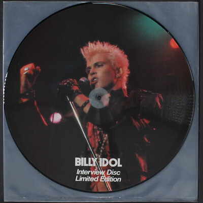 BILLY IDOL: interview 1979 NO LABEL 12'' LP 33 RPM
