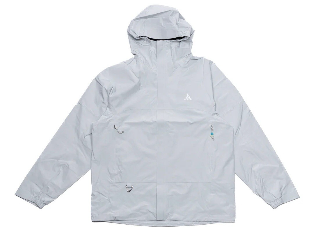 NIKE ACG STORM FIT CASCADE RAINS JACKET FULL ZIP DV9415-025 NIKE ACG STORM FIT CASCADE RAINS JACKET FULL ZIP DV9415-025
