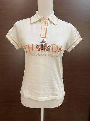 POLO HALBARM 'O BRADY CREME MIT ORANGE DETAILS GR. M