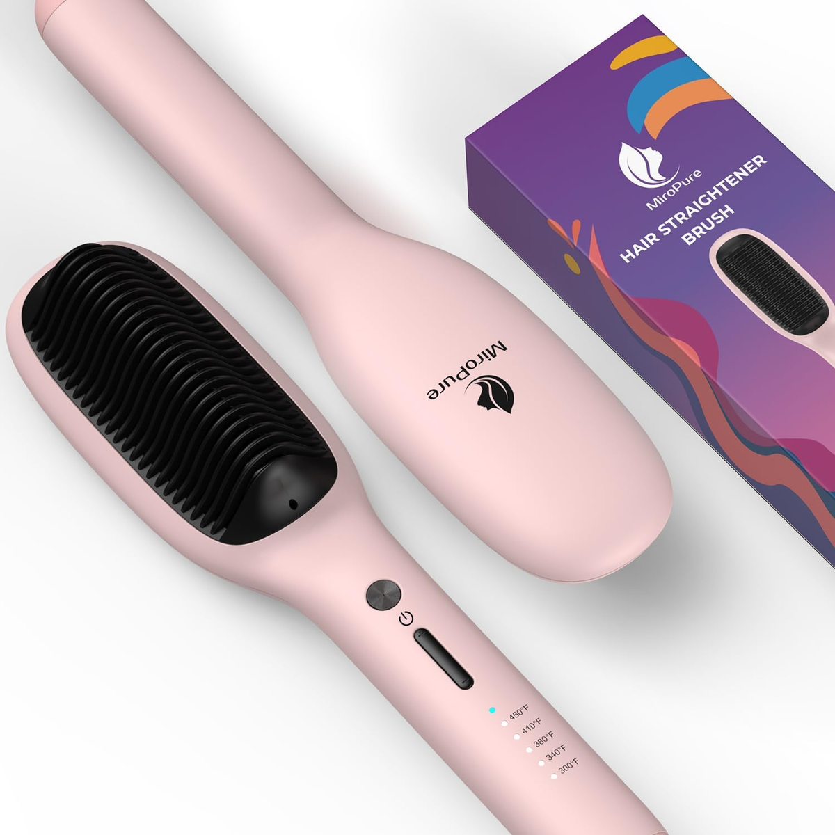 Hair Straightener Brush Cepillo Alisador Cabello Conair Goet