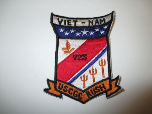 b6379 USCG Vietnam Garde côtière américaine USCGC Rush 723 rouge IR25C - Photo 1/3