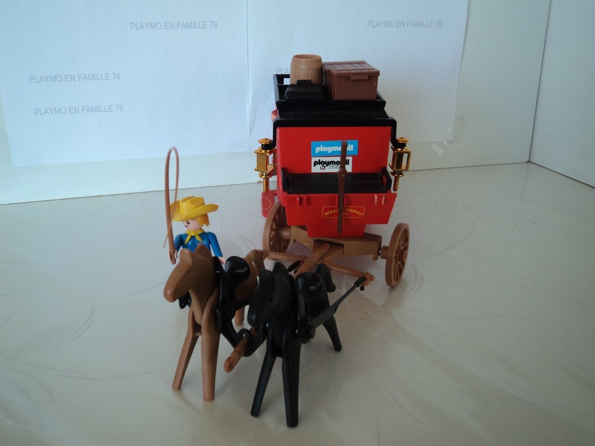 Playmobil Western - diligence, calèche, chevaux, etc. | Kaufen auf