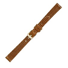 Hadley Roma LS700 11mm Regular Beige Genuine Java Lizard Ladies Watch Band VNOS