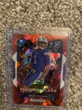 Zach Wilson 2021 Panini Prizm All-American Red Cracked Ice Rookie RC