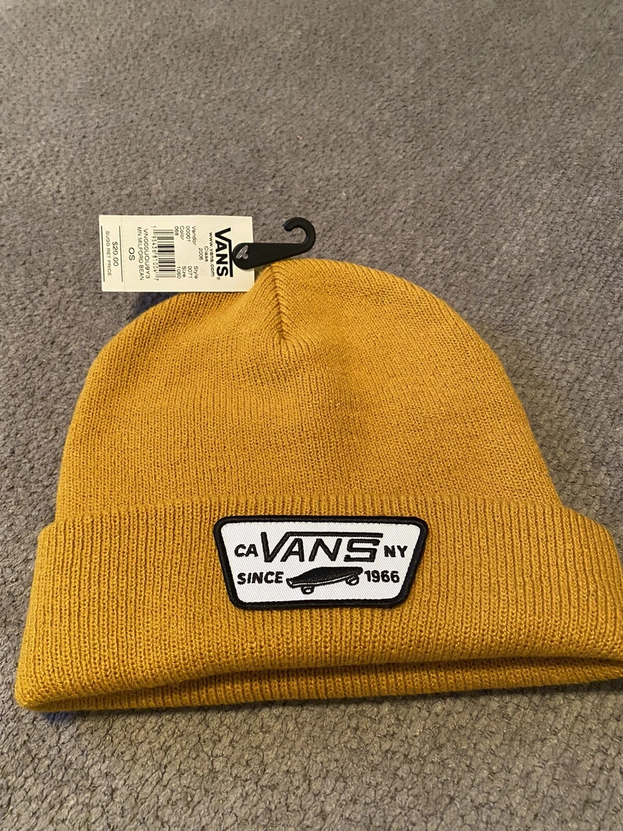 Vans mustard beanie sale