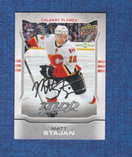 2014-15 Upper Deck MVP Hockey Silver Scripts # 55 Matt Stajan